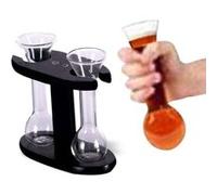 2 verres shooters en forme de yard avec support Multi G