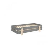 Mes Sommiers empilables lit d'appoint - Gris