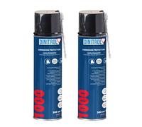 2 x Dinitrol 1000 clair cavité Cire 500 ml Aérosol