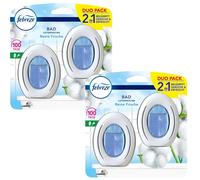 Lot De 2 Febreze Recharge Parfumée Salle De Bain « Pure Fresh » - Désodorisant