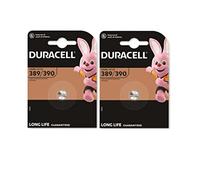2 x Duracell 389/390 SR1130 avec oxyde d'argent (2 ampoules de 1 batterie) 2 piles