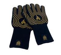 2 x Gant Heat Anti Chaleur Four/Barbecue Om - Collection Officielle OLYMPIQUE DE MARSEILLE