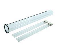 2 x Lampe de rechange UVC (Philips) 36 W + Oase Verre de Quartz pour Bitron 72 C avec 1 x joint