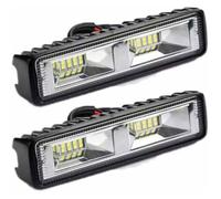 2 x phare de travail LED 12V 24V Feu de Travail 16 LED 48W