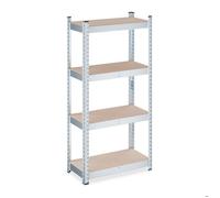 2 x rayonnage robuste, H x L x P : 120 x 60 x 30 cm, 700 kg, acier galvanisé, étagère de rangement pour cave et garage