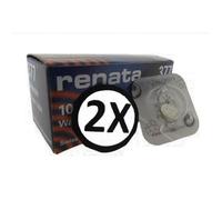 2 x Renata Pile de Montre 0% Mercure Oxyde d’Argent, 390 (SR1130SW)