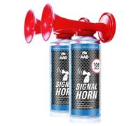 2 x Sirène Signalhorn 106 dB(A) – Pour fêtes et événements, sirène d'alerte, jusqu'à 120 signaux
