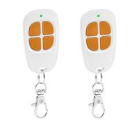 2 x Télécommande Compatible with SCS Sentinel AAM0121,433,92 MHz Télécommande Portail Pour AAM0094,Télécommandes Bip Portail Porte De Garage,4 canaux