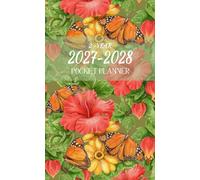2-Year Pocket Planner 2027-2028: 24-Month Personal Organizer for Purse, Small Size Appointment Monthly Notebook from January to December, Includes Federal Holidays