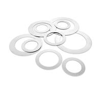 20/100 pièces M2 M3 M4 M5 M6 M7 M8 M9 M10 M12 à M40 304 rondelle plate Ultra fine en acier inoxydable, joint de réglage Ultra-fin, cale de précision (Size : 100pcs M2x5xThick, Color : Thick 0.2mm)