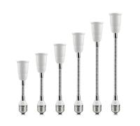 20/30/40/50/60cm E27 à E27 Base support de lampe LED adaptateur d'extension convertisseur vis douille Extender porte-ampoule 50cm