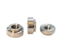 20/30pc M2 .5 M3 M4 M5 256 440 632 832 032 Écrous De Panneau En Acier Inoxydable Auto-serrant Insertion Écrou À Rivet Presse((30Pcs) KFS2-032)