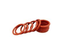 20/50/100 Pièces Joint Torique CS 2.4mm Rouge Silicone ORing Plomberie Joints Étanche Isolé Rondelle D'étanchéité