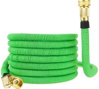 20/50/75/100FT Tuyau d'arrosage extensible Tuyau flexible en latex US Tuyau d'irrigation - 50FT