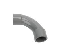 20-50mm PVC 90 degrés coude connecteur pour l'irrigation du jardin | Raccords de joints de tubes d'aquarium(Gray,32mm)