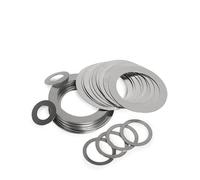 20/50pcs M3-M15 cale en acier inoxydable Ultra mince réglage cale joint axe roulement entretoise joint épais 0.1 0.2 0.3 0.5 rondelles matériel(M6x11 (50pcs),Thick 0.2mm)