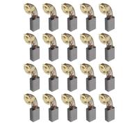 20 balais à charbon de 18 mm x 11 mm x 7 mm pour outils électriques