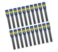 20 Boîtes Recharges Automatiques de Plomb 0,5mm 2b Noir en Résine | Hb Inclus, Écriture Fluide, Usage Bureau et Croquis, pour Crayons Mécaniques et Carnets