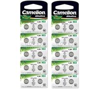 20 Camelion AG3 / LR41 / 192 / 392 pile bouton longue durée de vie (date d expiration marqué)