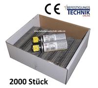 20° Clous adhérents 2,8x25mm anneau galvanisé à chaud gaz pour cloueur Paslode IM200 A
