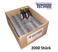 20° Clous adhésifs 2,8x25mm anneau galvanisé à chaud gaz pour Würth WO-HN 28/35 KMR R20/35-64 R20/35-645E 2M