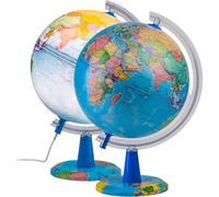 20 cm carte espagnole globe éclairé - globe politique décoration géographique éducative