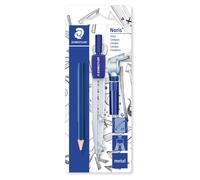 20 compas scolaires STAEDTLER® 550 60 BK avec cartouche de mine BK