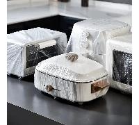 20 couvertures jetables de protection contre la poussière pour petits appareils ménagers, couverture pour cuiseur à riz électrique, couverture pour four à micro-ondes aspirateur de nettoyage, sac tran