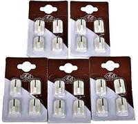 20 Crochets Adhésifs, Autocollants ou Fixation pour Tringles ou Barres à Rideaux, Attache Rideau Adhesive, Supports ou Pitons Adhésif Rideaux sans perçage pour fenêtre Très Bon Rapport Qualite/Prix