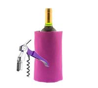 (20 Ensembles) Koala Spain Ensemble de vin Violet (2 pièces), 1 Manche Refroidisseur réglable, 1 Tire-Bouchon à Deux Temps
