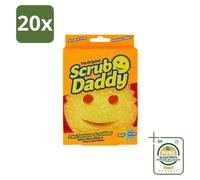 20 éponges nettoyantes Scrub Daddy - Texture variable - Lot de 20 pièces