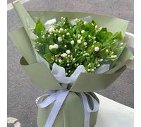 20 feuilles de papier d'emballage pour fleurs imperméable de couleur unie, pack d'approvisionnement floral élégant de couleur unie pour la boutique de fleurs, la rentrée scolaire et la Saint-Valentin 