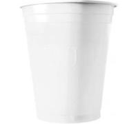 20 gobelets blancs 50cl usa authentiques - original cup gw53 Blanc G