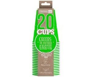 20 gobelets usa carton 53cl vert - original cup pcv53 Vert G