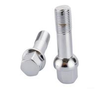 20 Goujons de pour roue M14x1.5 28mm Siège Conique 20 Goujons(silver C) | M14x1.5 thread, 28mm shank, conical seat, high tensile strength, black finish