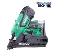 20° HiKoki Duplex Cloueur sur batterie 36V NR3675DDW6Z Basic 45-75mm pour clous duplex