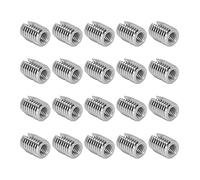 20 inserts filetés M6x1,0 à M10x1,5, inserts filetés auto-taraudeurs à fente, inserts en acier inoxydable 302 d’une longueur de 14 mm, pour applications automobiles et domestiques