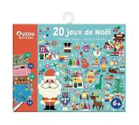 20 Jeux De Noël - Avec 1 Feutre Effaçable