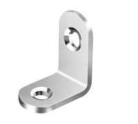 20 Jeux De Supports D'angle En L, En Acier Inoxydable, À Angle Droit | Meubles en bois, tiroirs de chaises, construction en acier, connecteur de quincaillerie