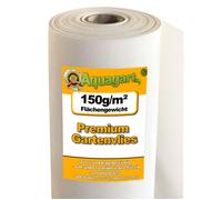 20 m² film de paillage, bâche anti-mauvaises herbes, 150 g / m², blanc, 2 m