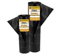 20 m² Tapis de sol Film anti-mauvaises herbes Film de paillage 100 g largeur 1 m
