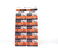 20 Maxell AG3/LR41/192/392 Pile Bouton Alkaline Pile alcaline, Lot de 2 x 10, Longue durée de Vie (Durée de Vie Date markiert)