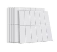 20 PCS Autocollant pour carrelage mural, Stickers Carreaux Muraux, Convient pour la Cuisine, Salle de Bain（20x20cm）