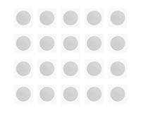 20 PCS Nfc Tag 25 mm Autocollants, Ntag215 Puce 504 Octets Réinscriptible, Compatible Avec Ios pour Raccourcis Siri, pour Android, Appareils Nfc, Domotique et Surfaces Métalliques (Noirs)