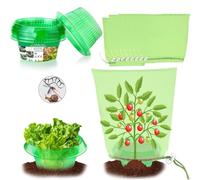 【20 Pièces+20 Pièces Filet】Protection Anti-escargots, Protections Anti-limaces, Protection Contre les Escargots, pour vos Plants de Salades et Choux - Protège Les Plantes Contre Les Animaux