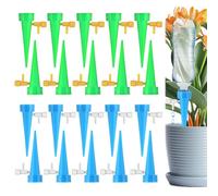 20 Pièces Arrosages Automatiques Arroseurs Automatiques Plantes Irrigation Système Irrigation Goutte à Goutte Kit avec Valve Réglable pour Balcon Jardin Plantes Intérieures et Pots de Fleurs