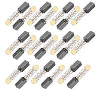 20 Pièces Balai Charbon Moteur Electrique Balais en Charbon Universel Charbon pour Perceuse 5 * 5 * 10mm Charbon