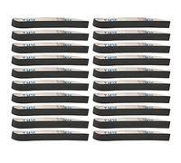 20 Pièces Bande Abrasive 520x20mm Bandes Abvasives Rouleaux de Papier de Verre Abrasif Meulage Mental Polissage Outil D'ébavurage pour Ponceuse à Bande(800#)