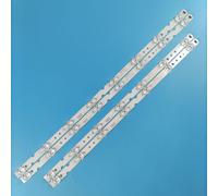 20 pieces Bandes de rétroéclairage LED pour TCL, 55P8US, 55ug femelle, 55E18US, L55P8M, 55P617, 55P65US, 55U3800C, 55P65, 55D6, 55F6, 55HR330M07B2 V2, 55HR330M08A2 ""Nipseyteko
