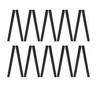 20 Pièces Bâtonnet Agitateur Électrode de Graphite 6mm | Surface Lisse, Conductivité, Résistance Haute Température, Usage Polyvalent pour Fusion Or, Noir